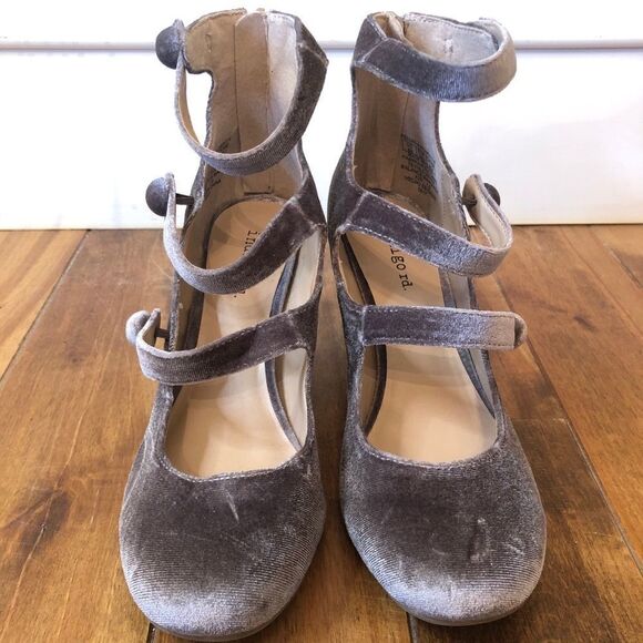 Indigo Rd velour Shoes heels 6.5 BNWT - Picture 2 of 8